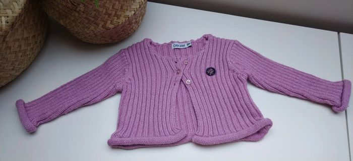Gilet lilas Obaïbi T6M