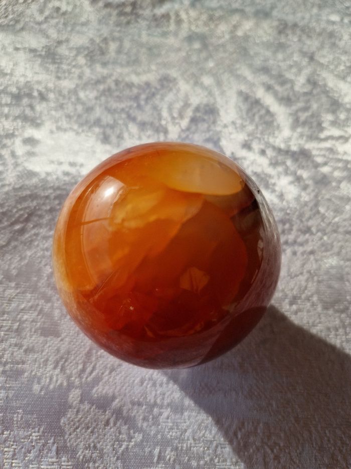 Sphère cornaline de Madagascar 278 neuf - photo numéro 7