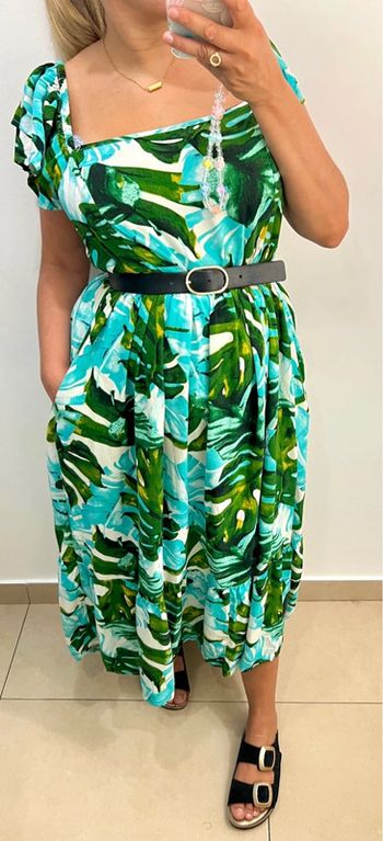 🌿Robe longue imprimée Taille L-XL