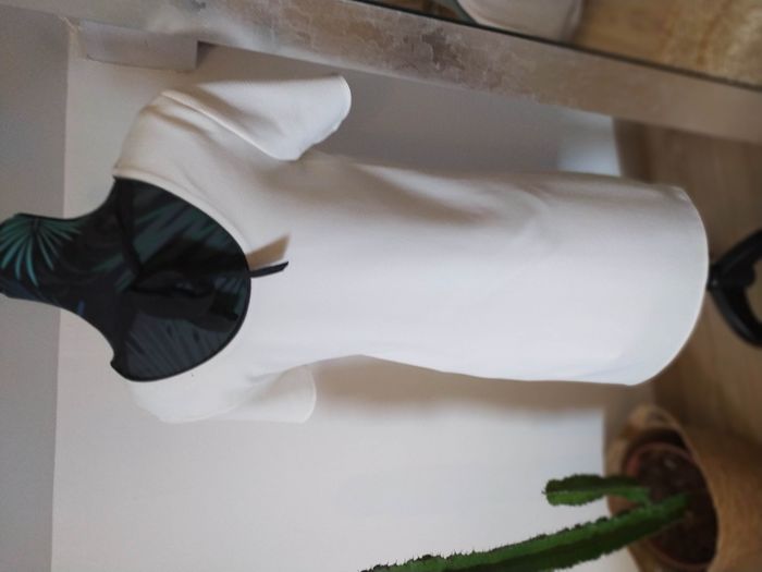 Robe habillée crème ruban noir dans dos 36 - photo numéro 3