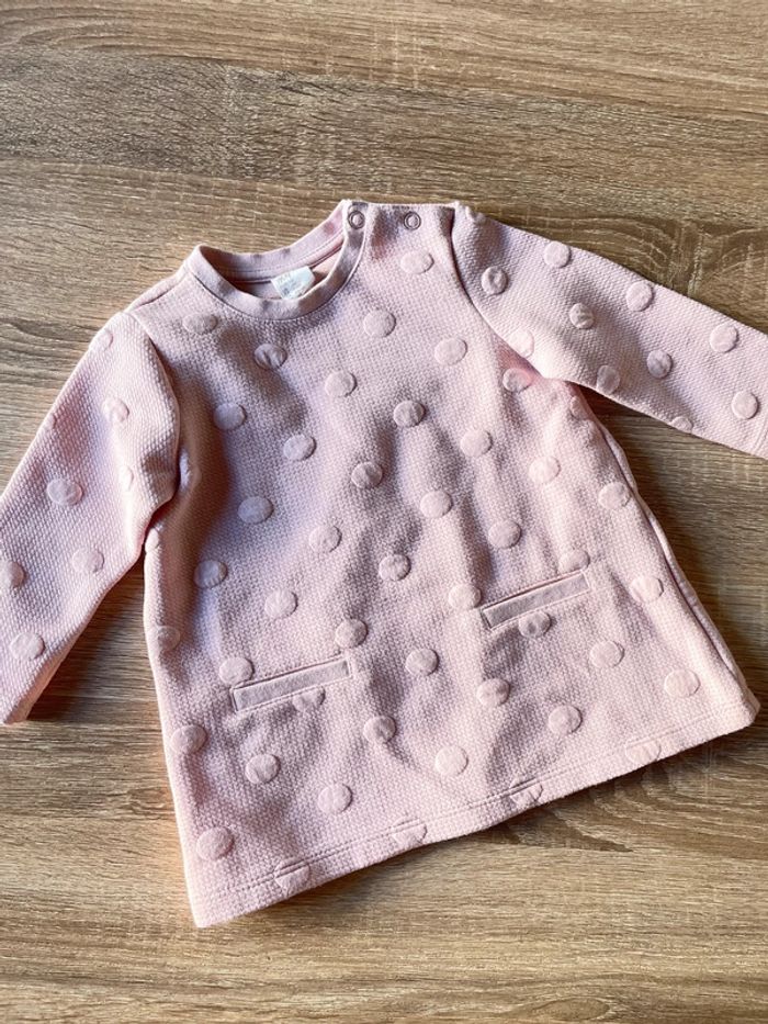 Robe pull t.4-6m