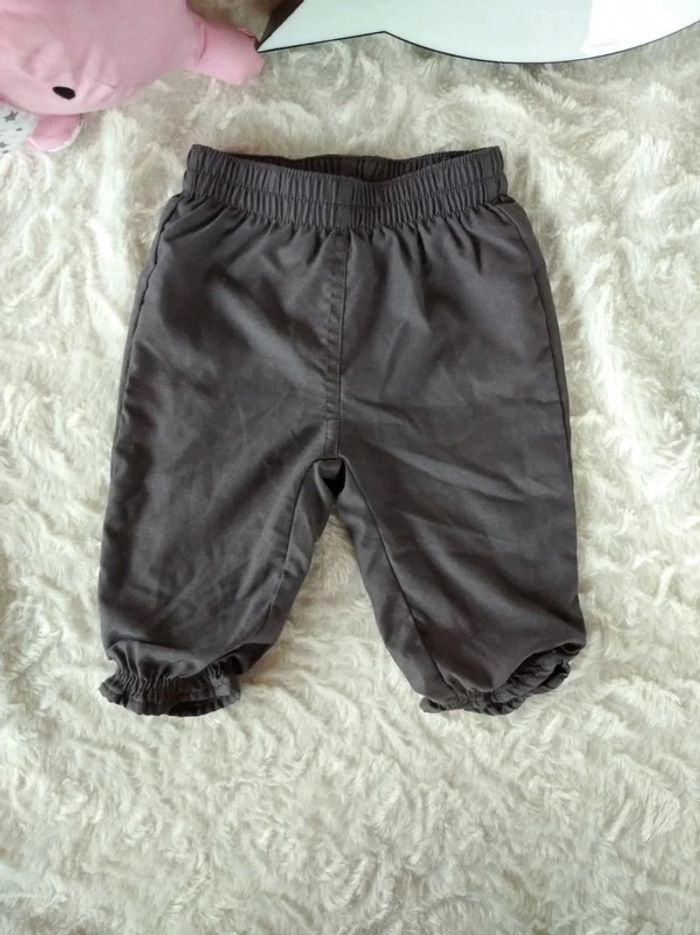 Pantalon bouffant doublé Fille 6 mois - photo numéro 2
