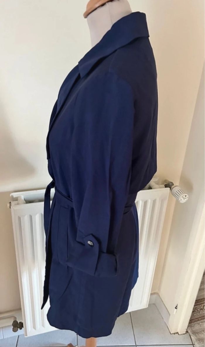 Trench léger, bleu marine, Etam - photo numéro 5