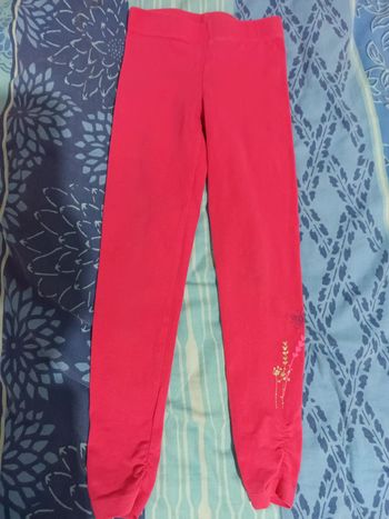 Legging rose 6 ans
