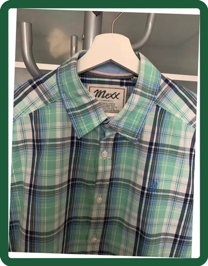 Lot de 3 chemises été  manches courtes à carreaux homme Mexx T/L - photo numéro 13