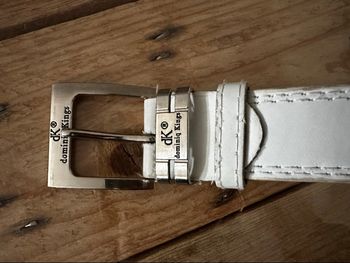 Ceinture blanche dK