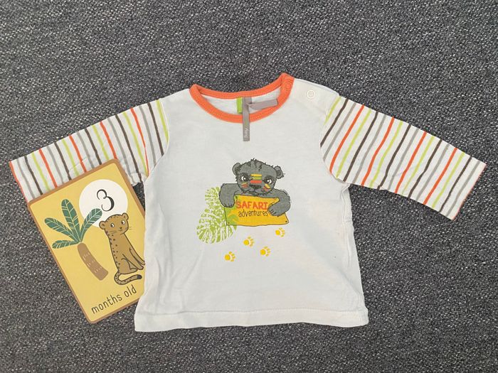 T-shirt manches longues - 3 mois