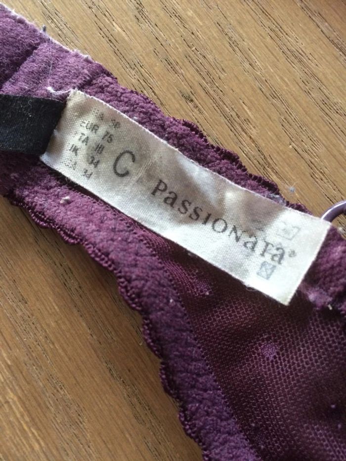 Soutien gorge violet 90C - photo numéro 3