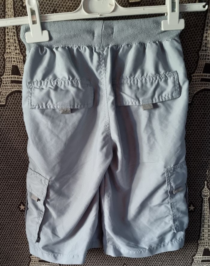 Bermuda gris 10ans multiples poches - photo numéro 4