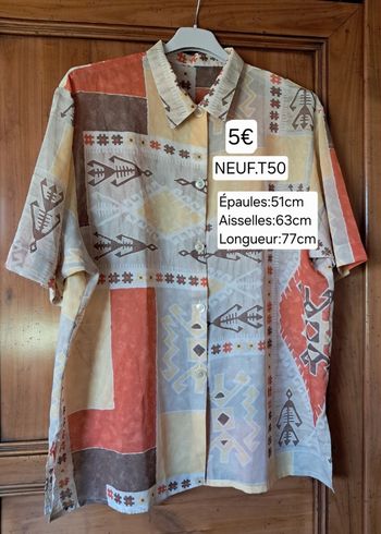 Blouse NEUVE pour femme taille 50