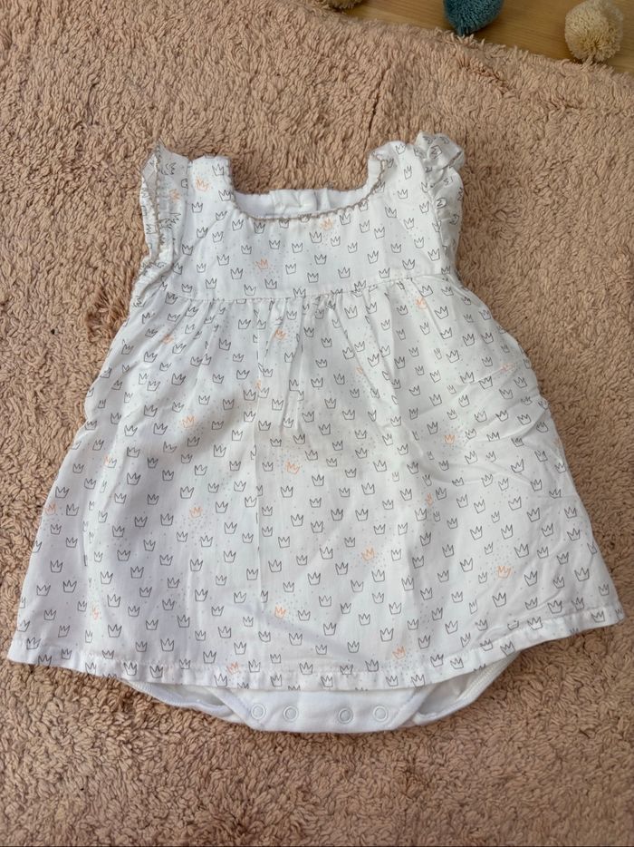 Lot de 3 robes manches courtes 3 mois - photo numéro 7