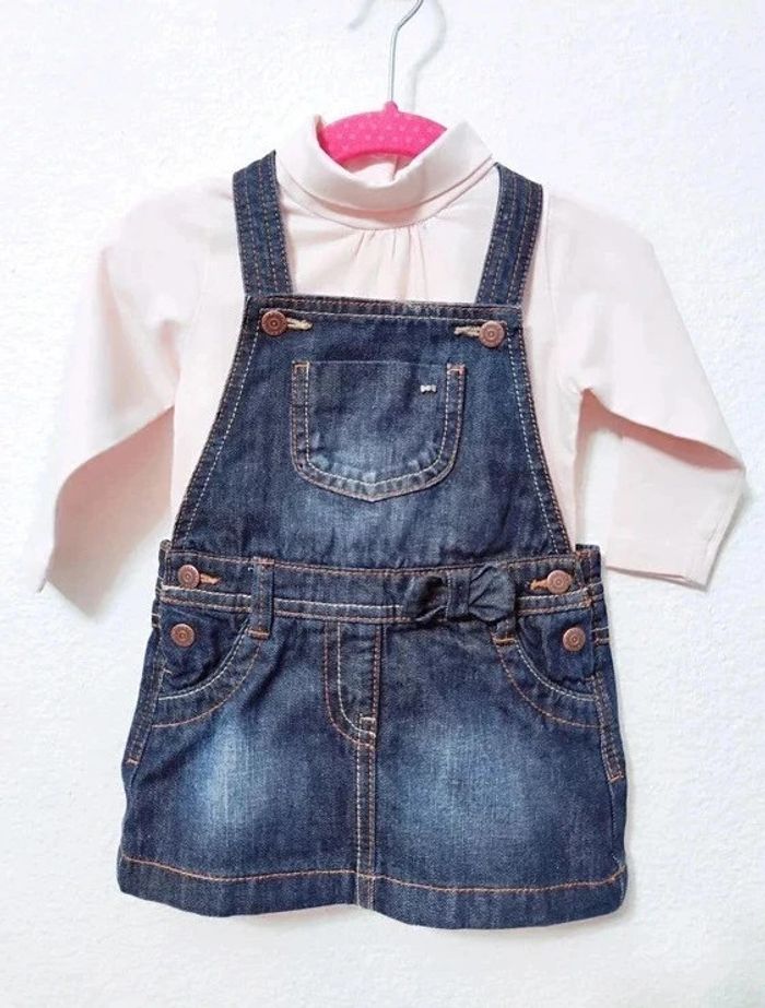 Ensemble bébé fille taille 6 mois, comme neuf. - photo numéro 2