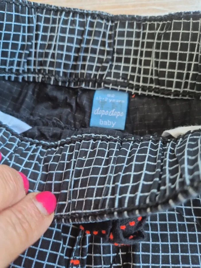 Dopo dopo bermuda noir taille 2 ans - photo numéro 3