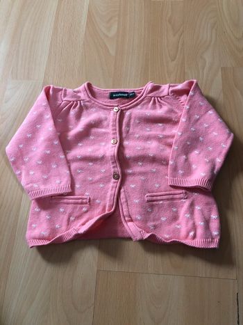 Gilet fille 6 mois in extenso