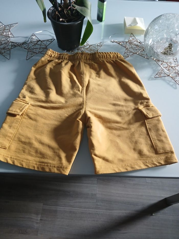 SHORT MOLLETON MOUTARDE GEMO - photo numéro 3