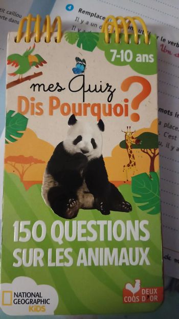 Mes quiz dis pourquoi ? Animaux