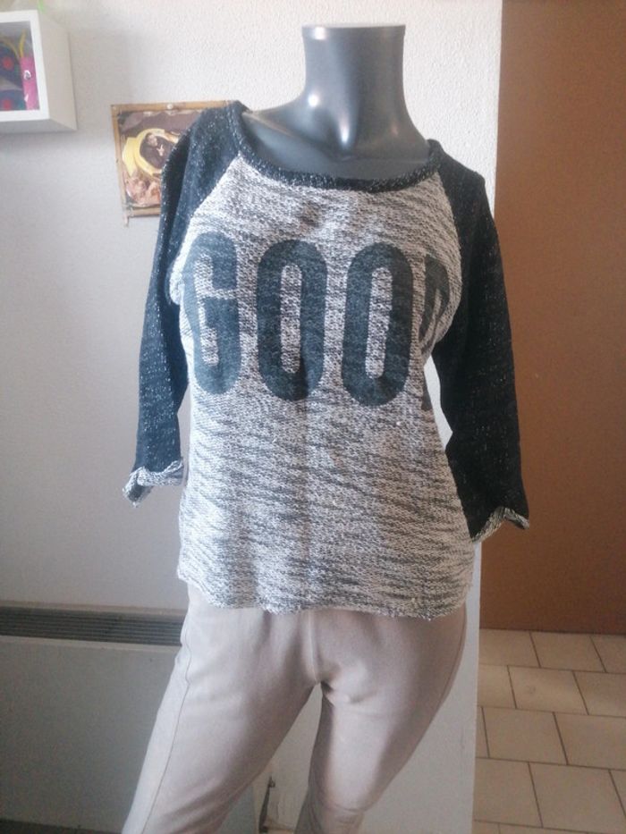 Haut manche longue taille s