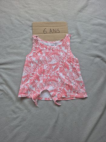 T-shirt fille 6 ans gemo