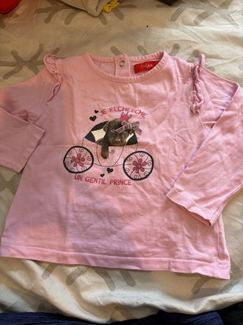 T-shirt manche longue fille