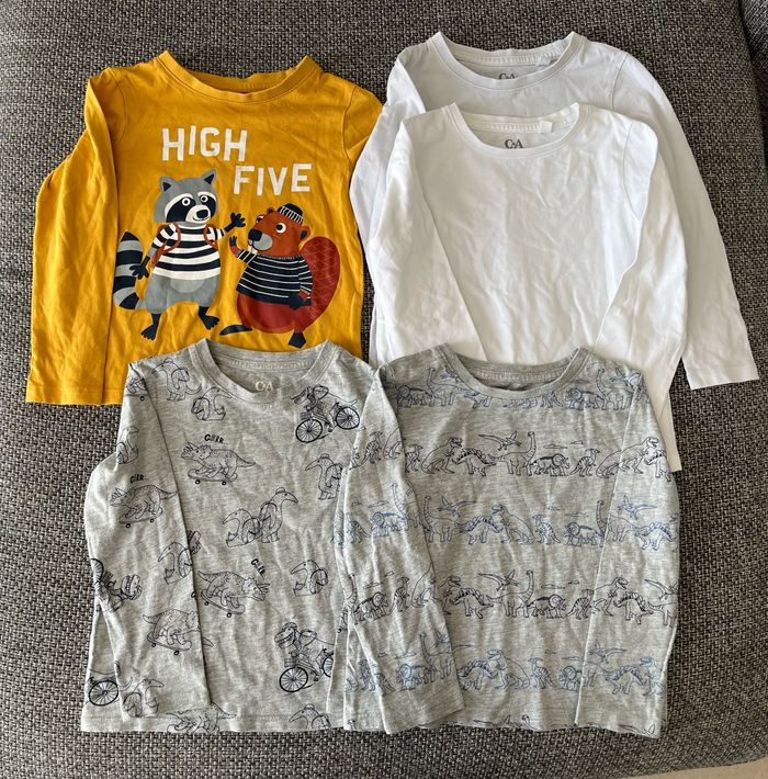 Lot de 5 tee shirts