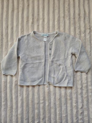 Gilet pailleté Obaïbi 12 mois