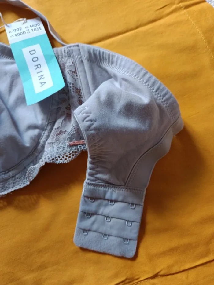Superbe soutien gorge Dorina en organic coton t.105 E - photo numéro 4