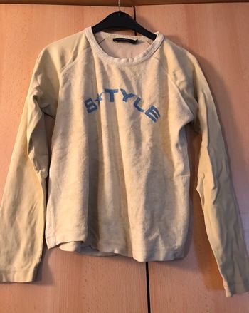 Sweat-shirt beige