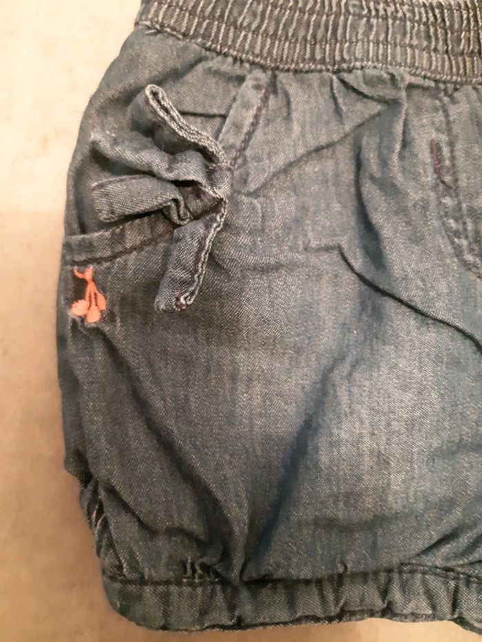 Short en jeans 12 mois - photo numéro 2