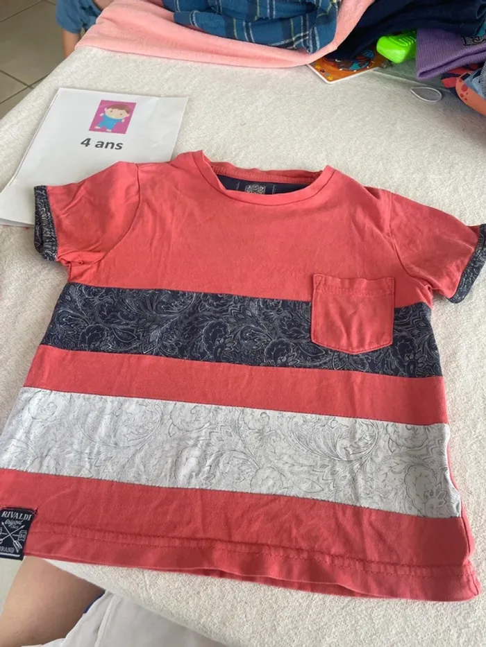 T-shirt rivaldi Jean, quatre ans
