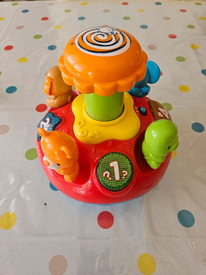 Lumi toupie des animaux