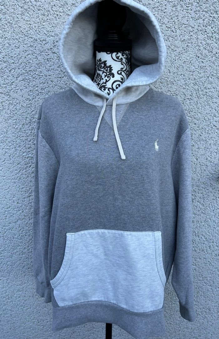 Pull gris à capuche Ralph Lauren - photo numéro 2