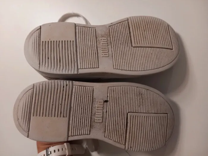 Baskets blanches Puma - photo numéro 4