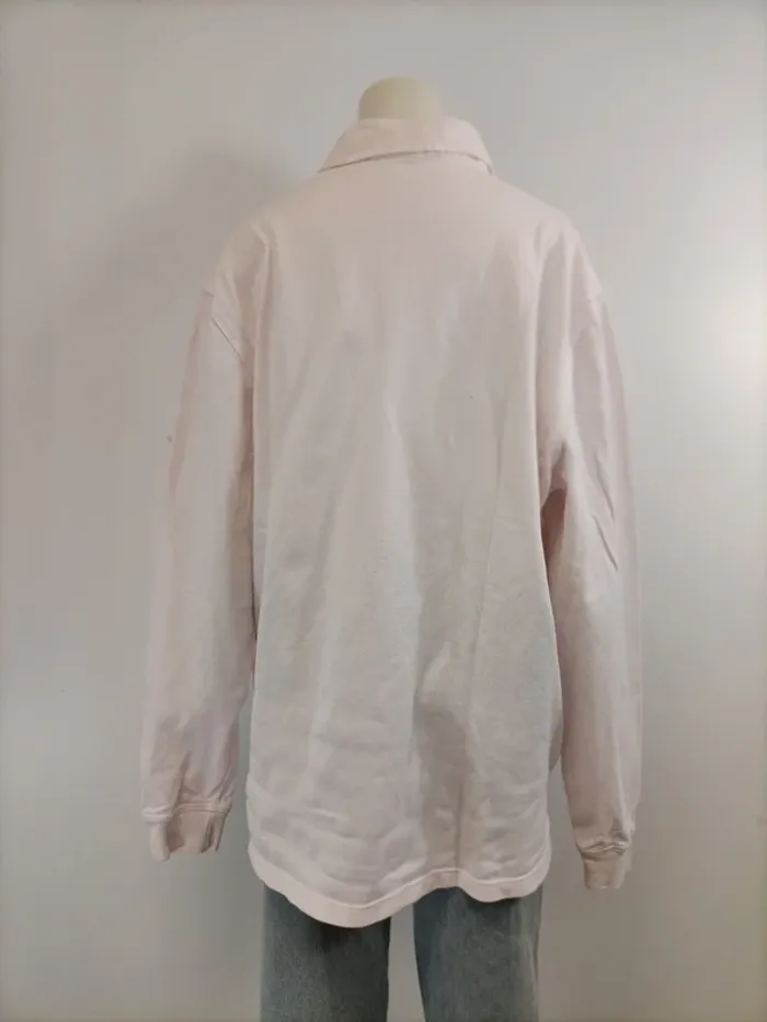 Polo Lacoste manche longue Blanc - XXL Rose très clair - photo numéro 4