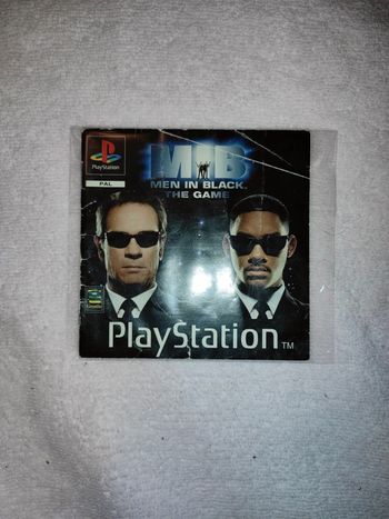 Notice men in Black PlayStation