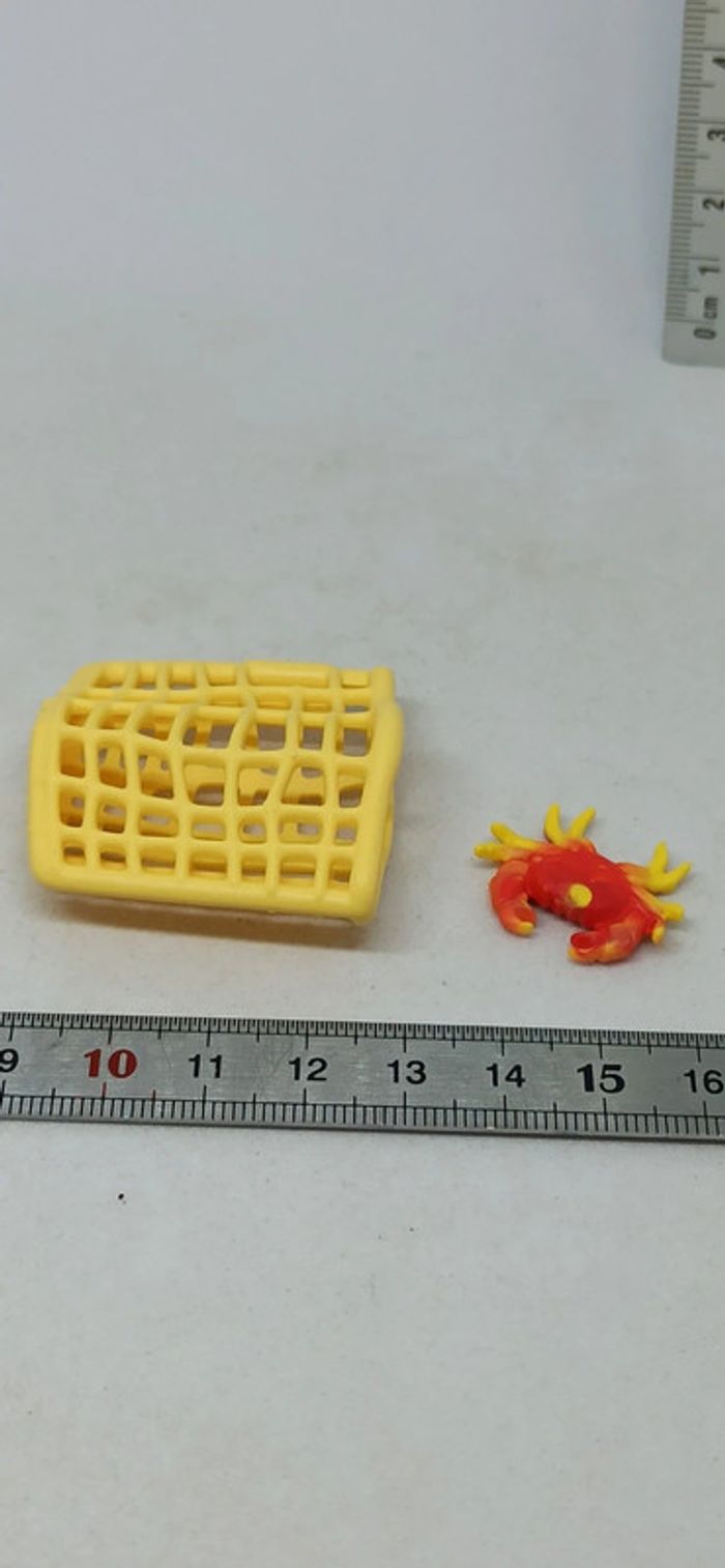 Filet/panier avec crabe playmobil - photo numéro 2