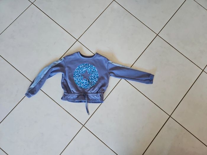 Pull fille converse 5 ans BBF3