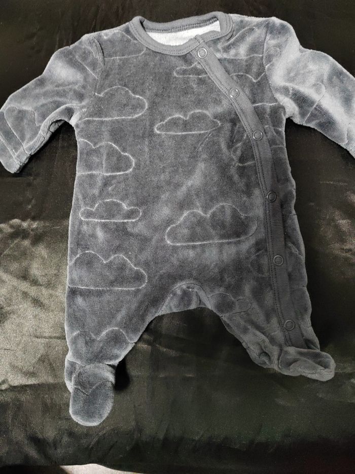 Pyjama  chaud  0 mois (kiabi)