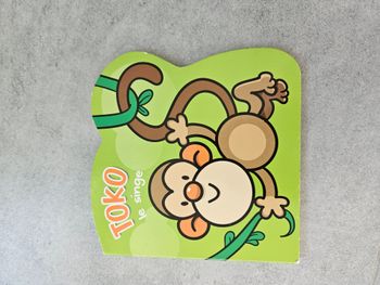 Livre bébé Toko le singe