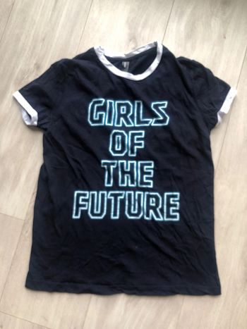 T shirt undiz taille XS girls of the future marine