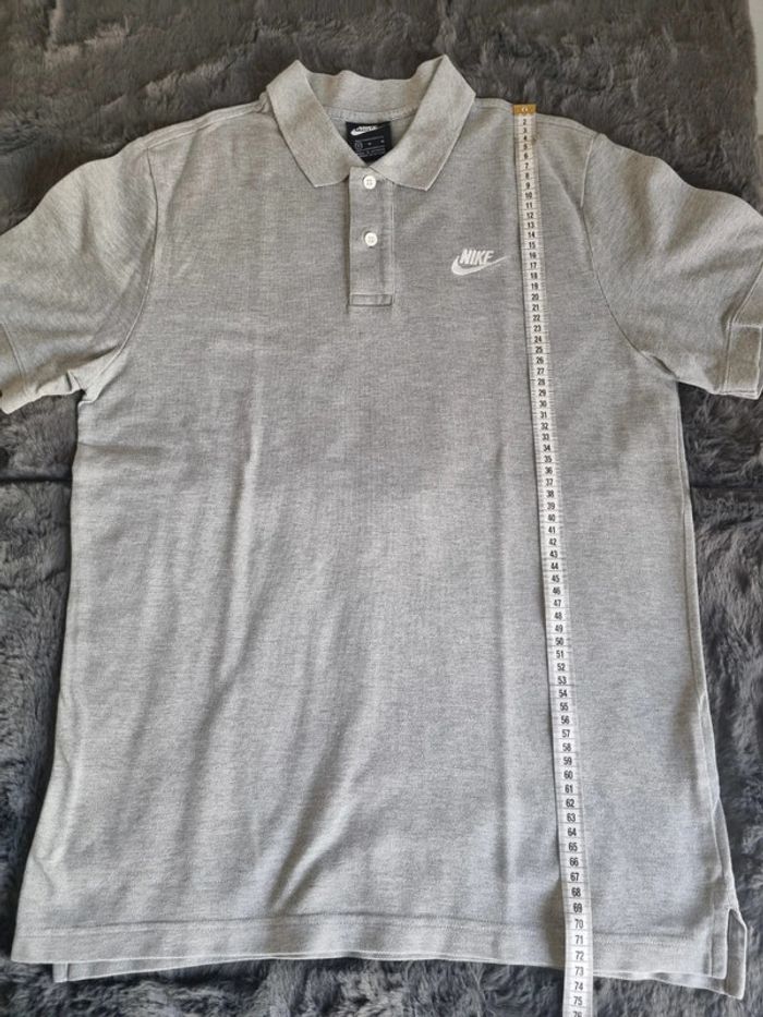 Polo manches courtes Nike Gris, M Hommes - photo numéro 8
