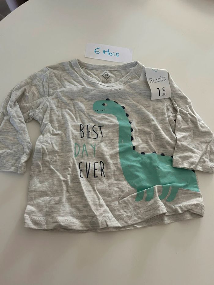 T-shirt tex 6 mois