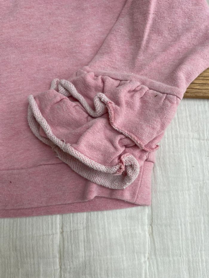 Sweat manche volanté rose - Billiblush - photo numéro 3