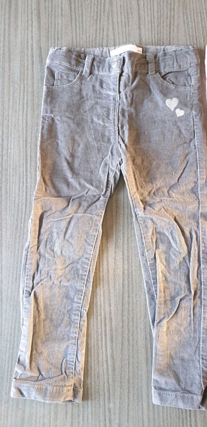 3 pantalons slim 36 mois - photo numéro 2