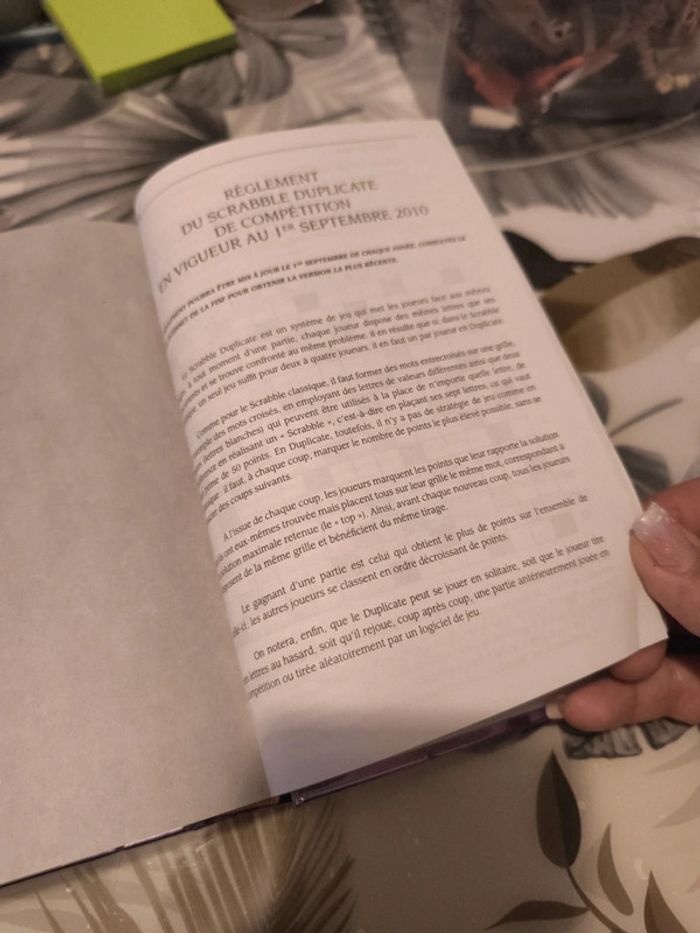 Livre l'officiel du jeu Scrabble - photo numéro 6