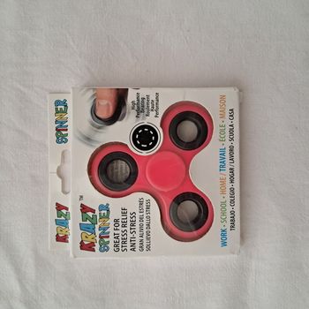 Krazy Spinner Hand spinner rose NEUF