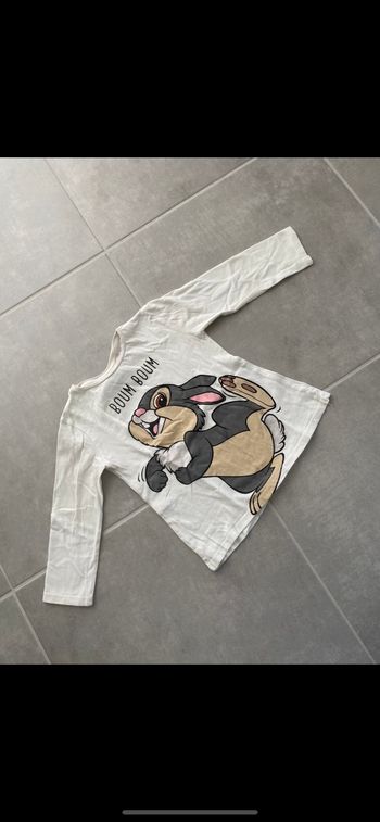 Tee shirt manches longues Pan Pan Disney 5 ans