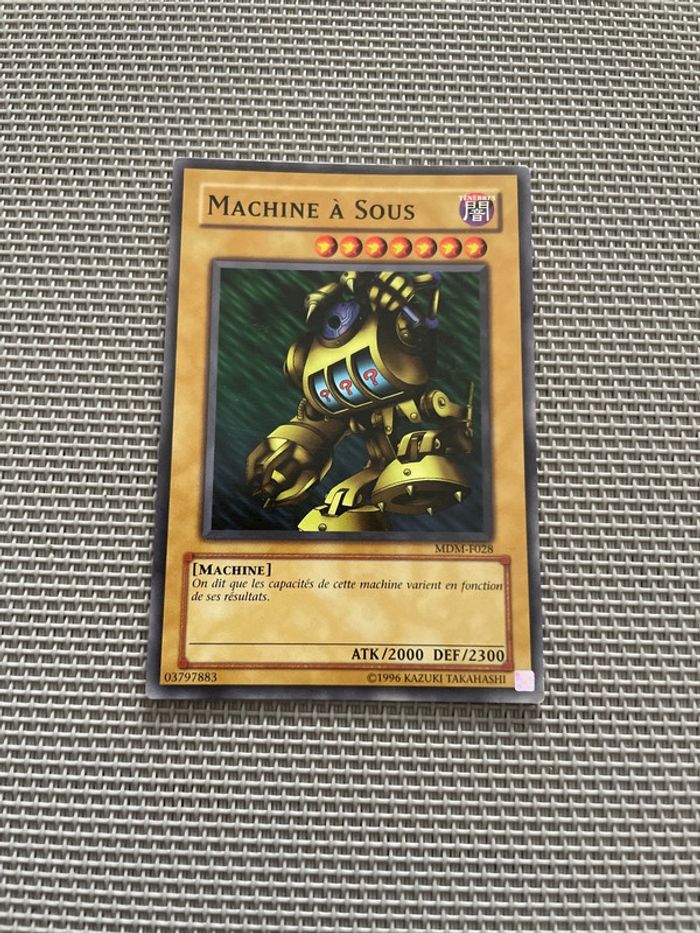 Carte Yu-Gi-Oh! Machine à Sous MDM-F028
