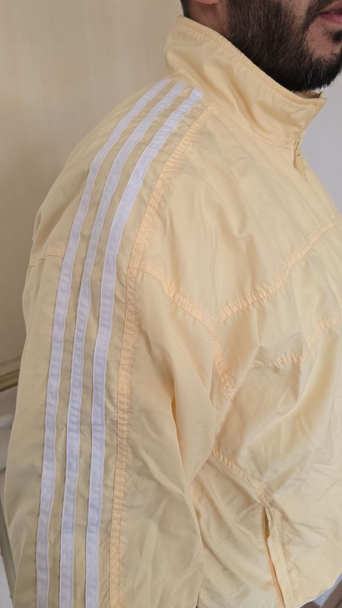 Veste survêtement adidas Vintage taille l - photo numéro 4
