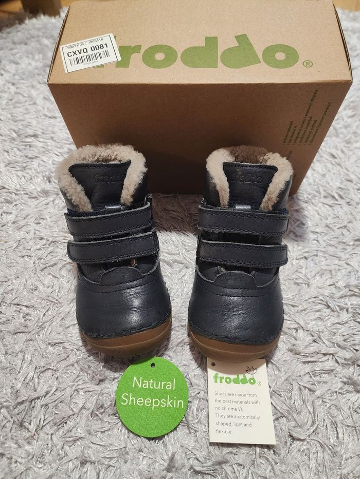 Bottines d'hiver fourrées Froddo taille 22