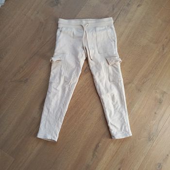 Bas jogging survêtement beige